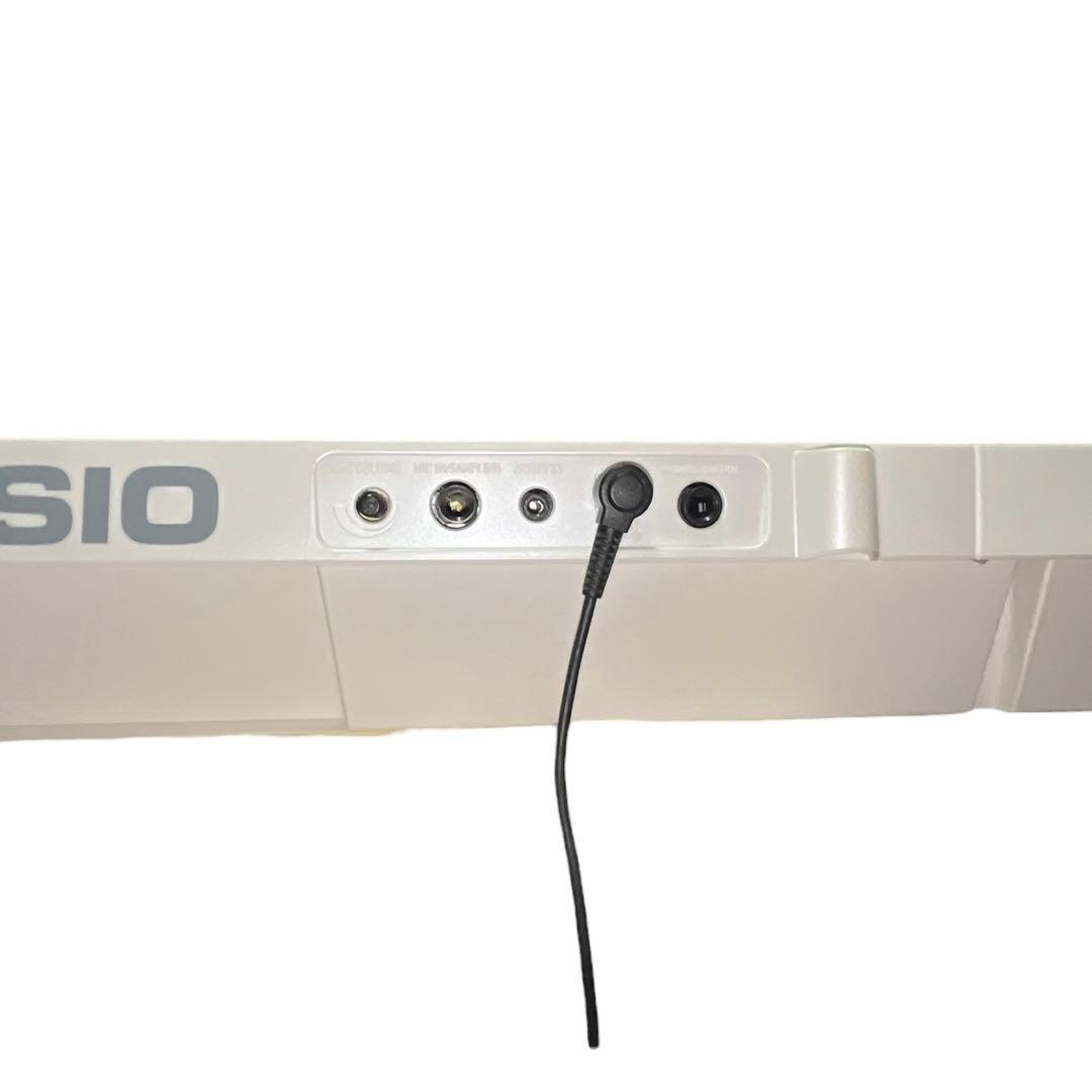 CASIO LK-121 光ナビゲーションキーボード 動作確認済 ACアダプタ付