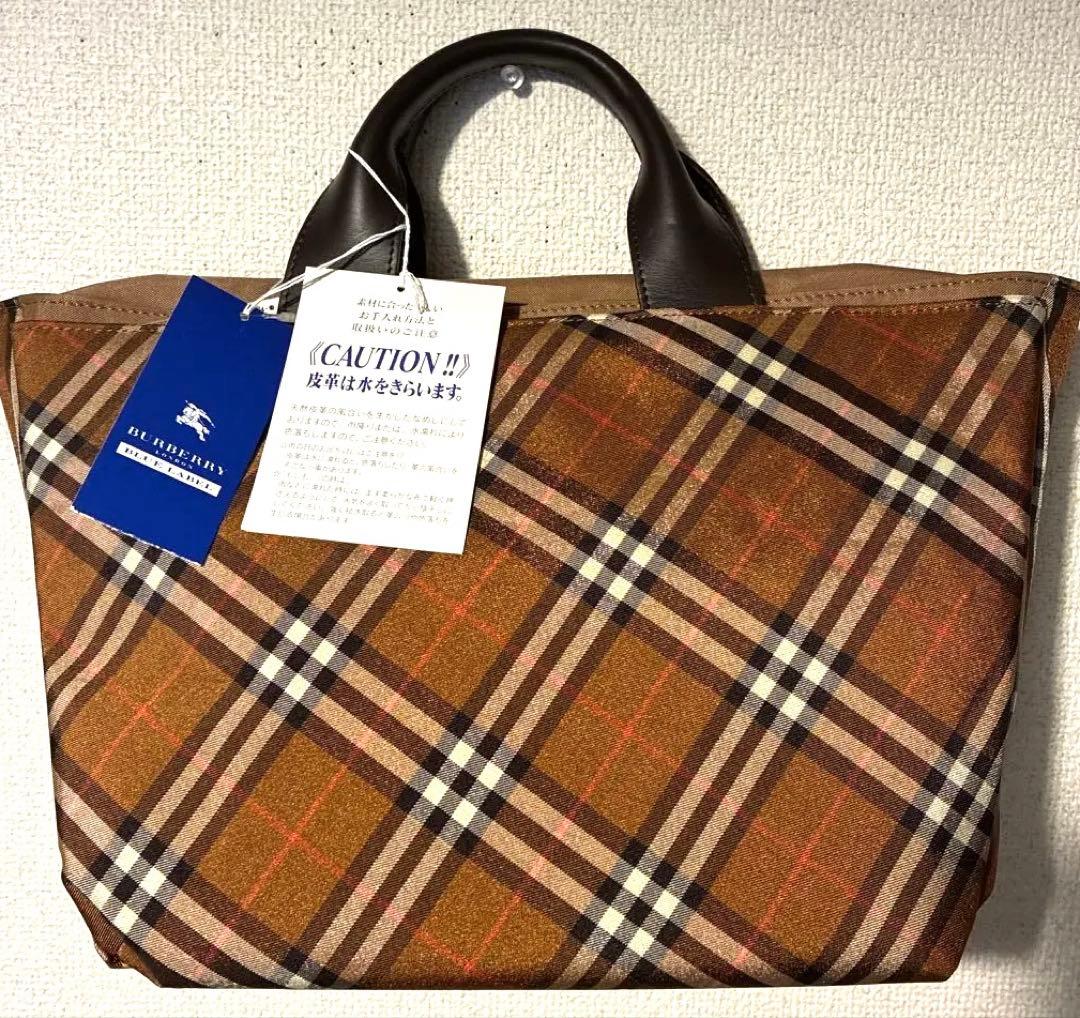 バーバリーブルーレーベル　ハンドバック