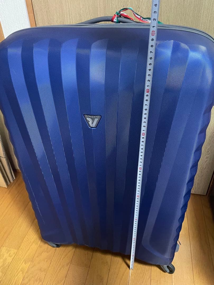RONCATO ロンカート ネイビー スーツケースUNO ZIP 85L 大容量