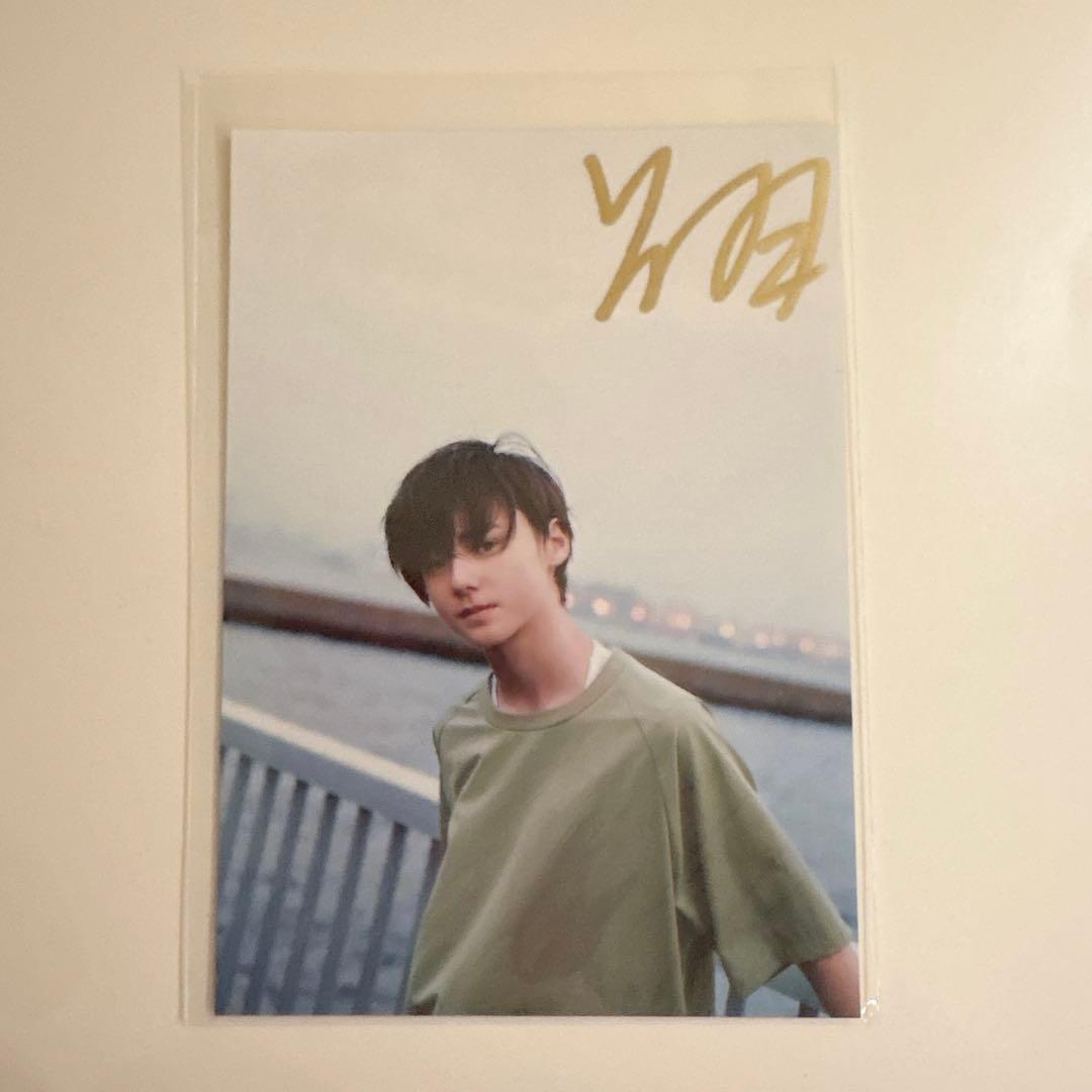 【希少品】アレックス翔　直筆サイン　写真