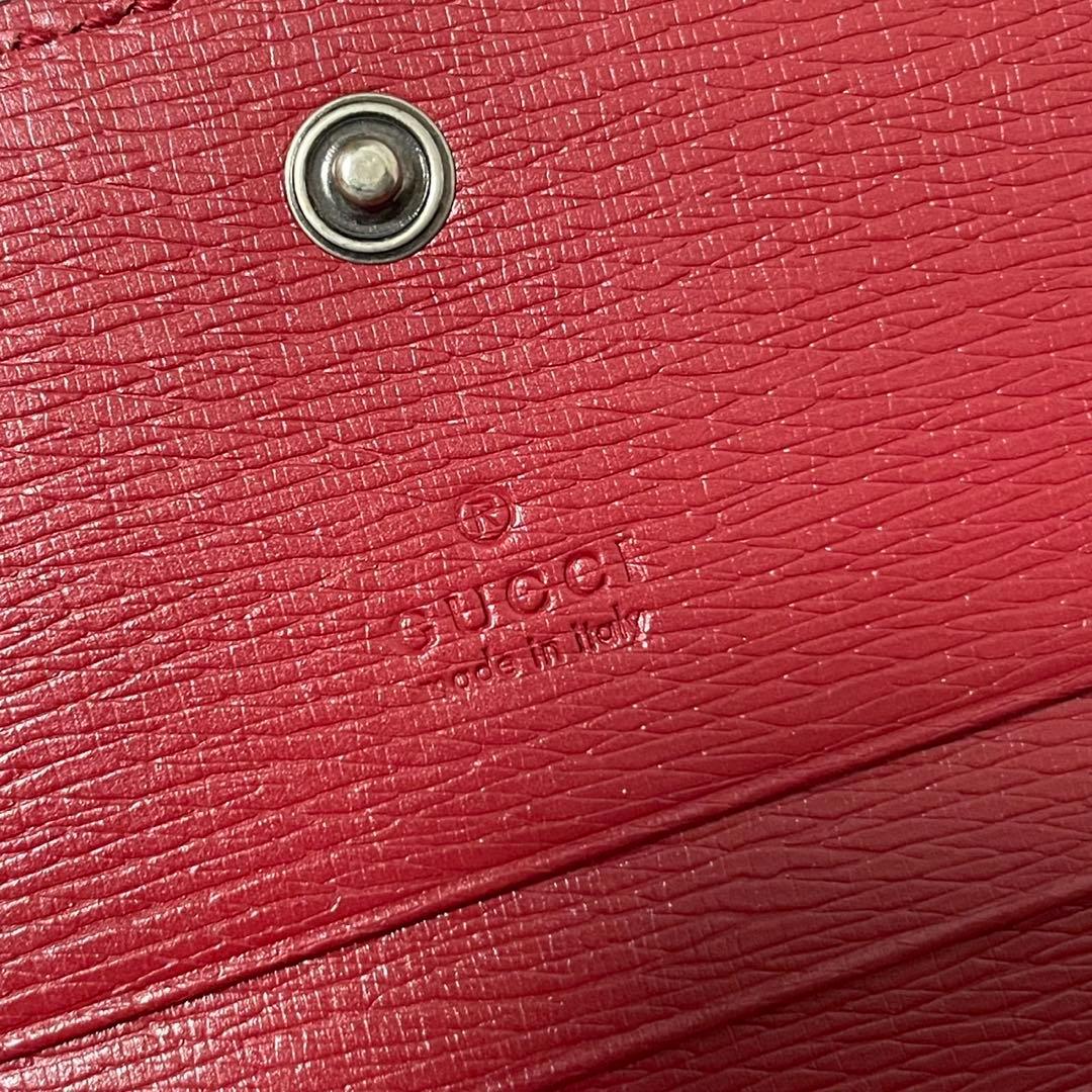 ✨未使用保管✨　GUCCI フローラル　財布　札入れ　レザー