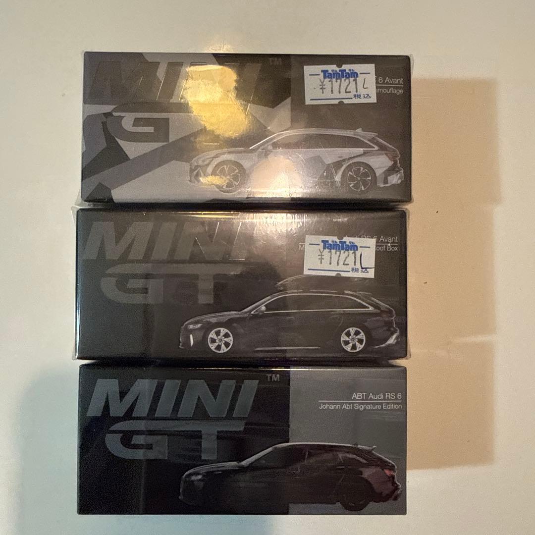 MINIGT ミニGT　AUDI RS6　3台セット