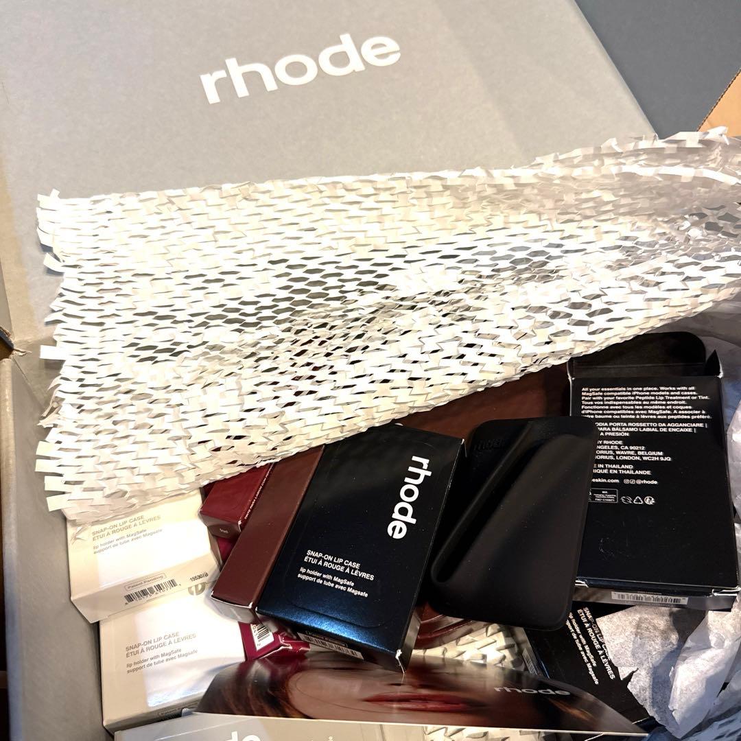 【新品未使用】rhode MagSafe lip case ホワイト　ケースのみ