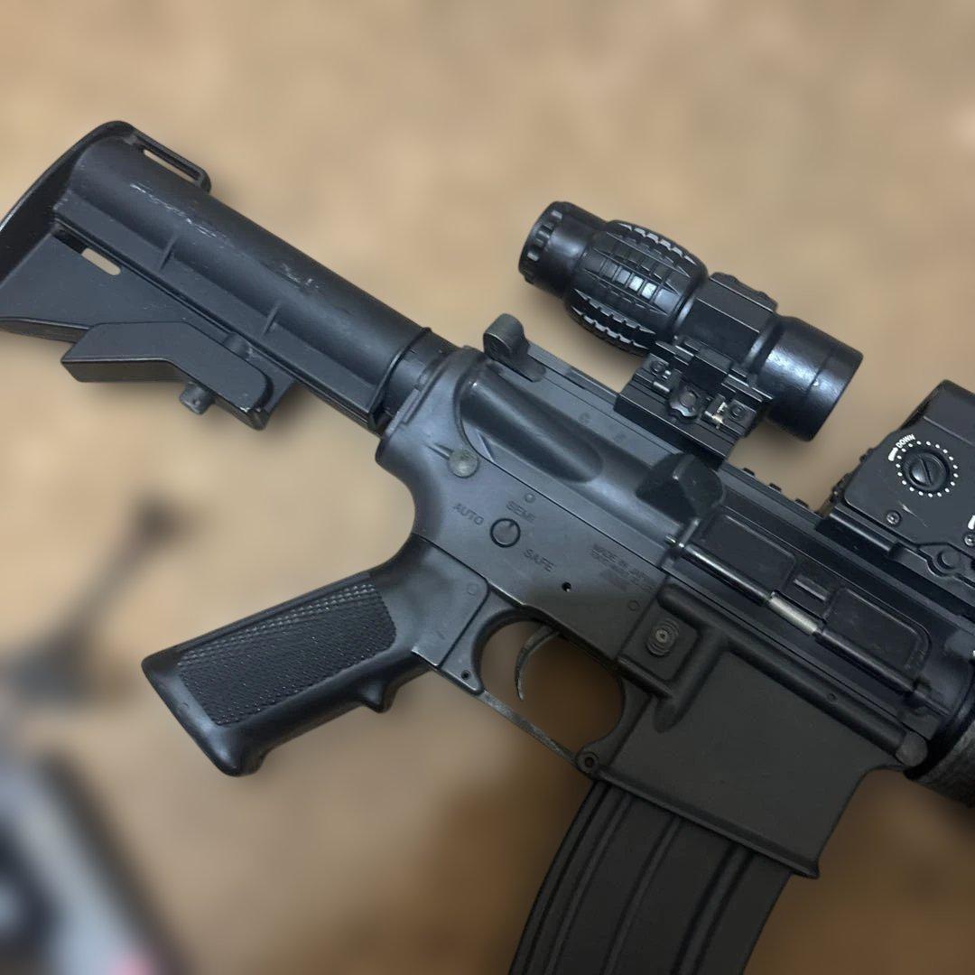 マルイM4 サイレンサー カスタム　他　カスタム　300連マガジン