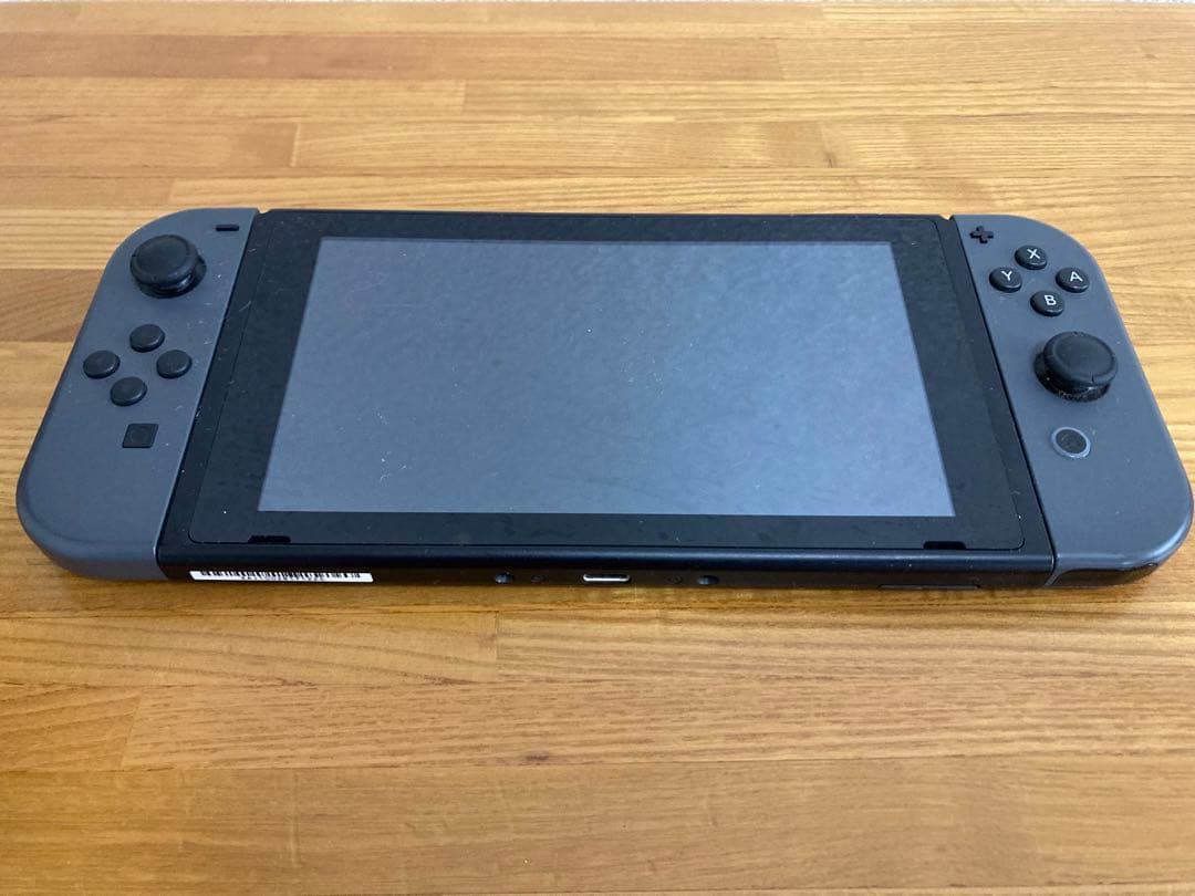 Nintendo Switch 本体 グレー　Joy-Conグリップ付属