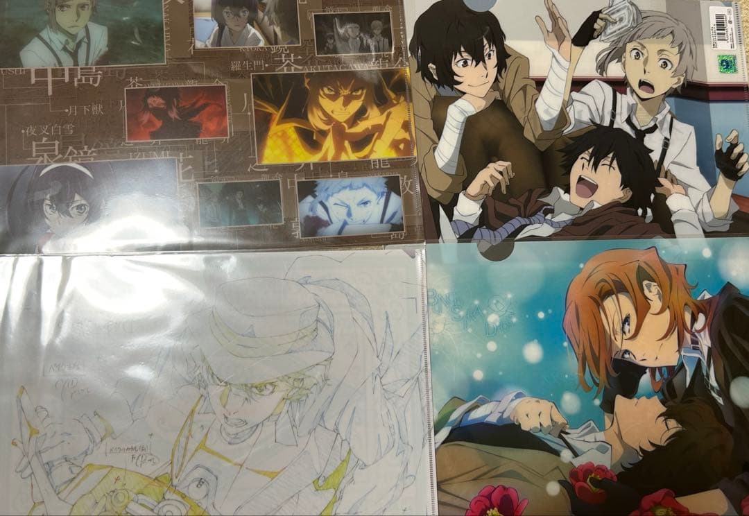 文豪ストレイドッグス クリアファイル