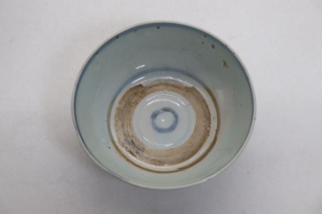 中国　明時代　染付お碗2点　アンティーク　送料込み250827-2