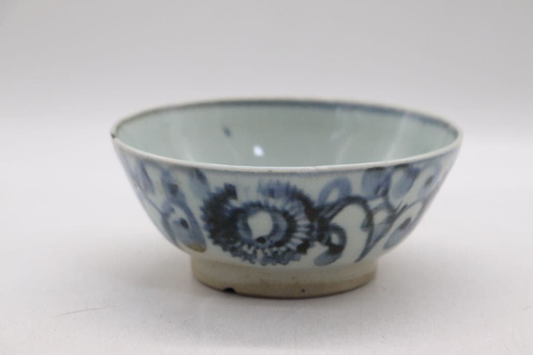 中国　明時代　染付お碗2点　アンティーク　送料込み250827-2