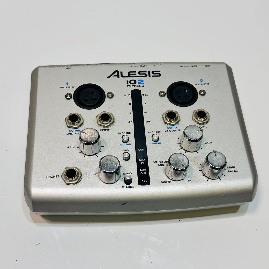 Alesis iO2 Express オーディオインターフェイス 動作品
