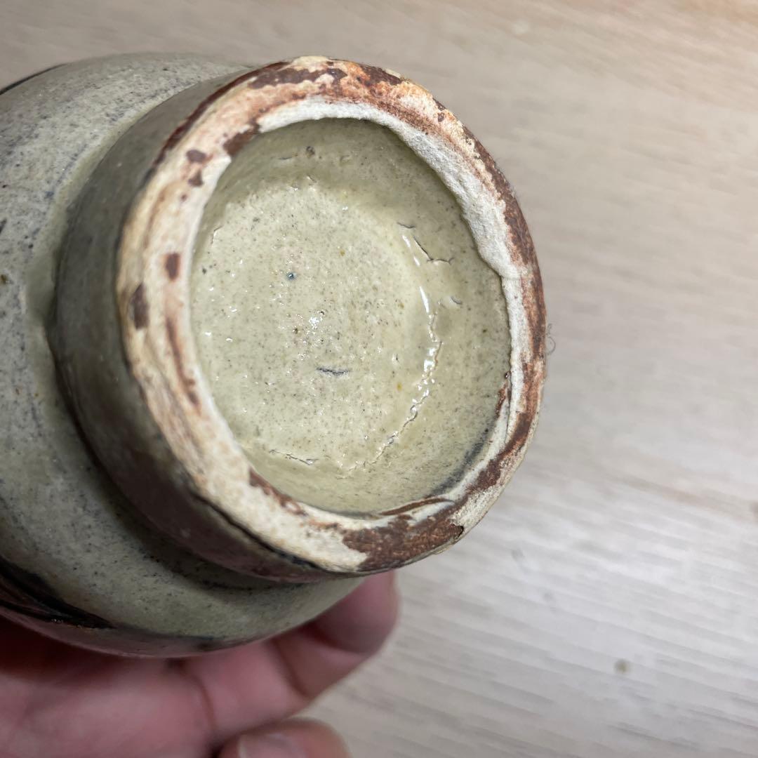 壺屋焼　金城次郎　双魚湯呑　箱なし