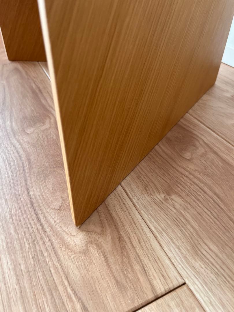 無印良品　重なるテーブルベンチ　大小　オーク材　MUJI