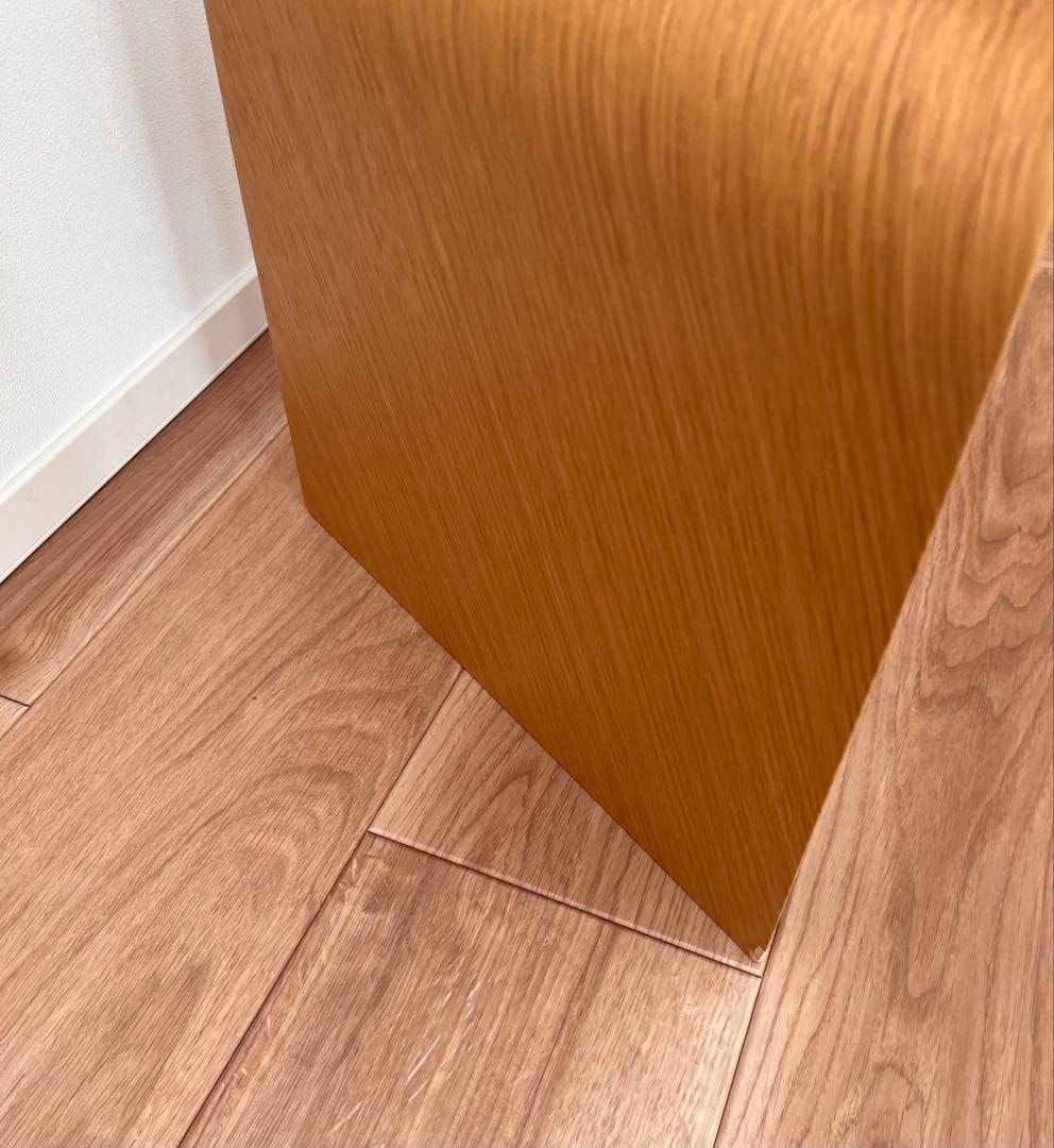 無印良品　重なるテーブルベンチ　大小　オーク材　MUJI