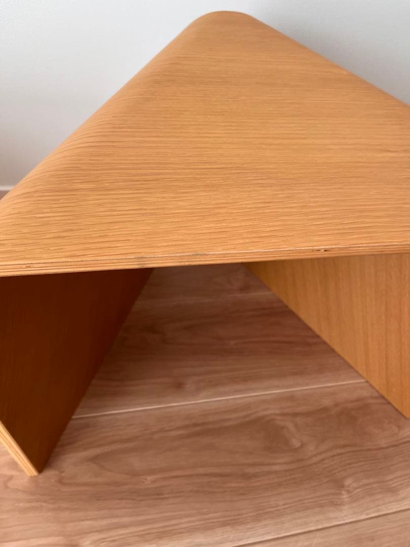 無印良品　重なるテーブルベンチ　大小　オーク材　MUJI