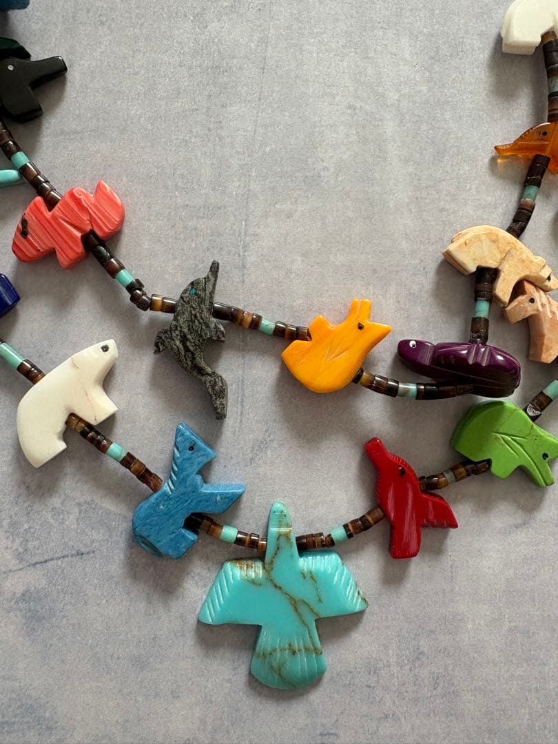 サンダーバード　2連　フェティッシュネックレス