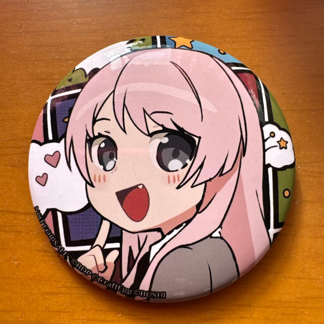 MyGO 缶バッジ　千早愛音　黒渕かしこ 12th☆LIVE グッズ通販特典