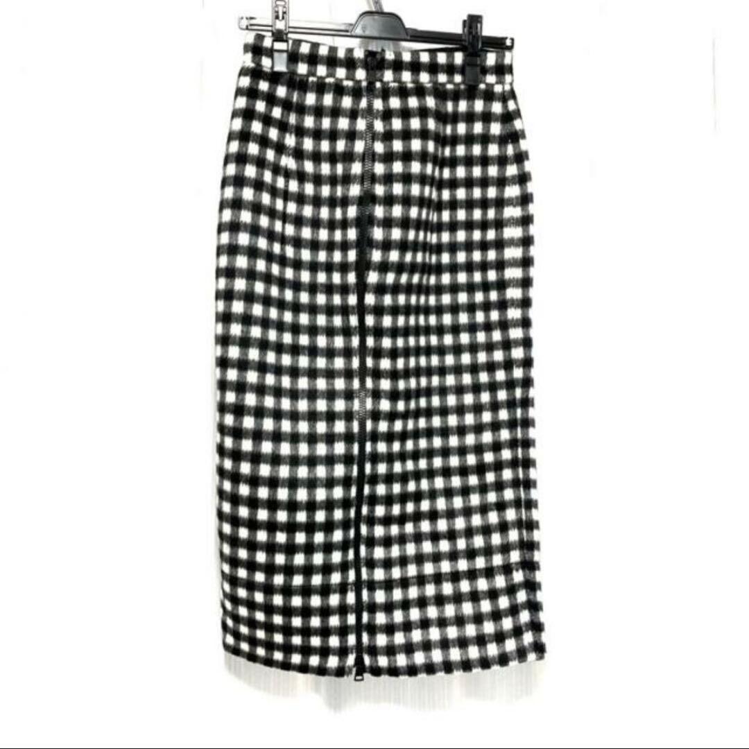 美品！N゜21☆ヌメロ ヴェントゥーノ☆チェックタイトスカート40