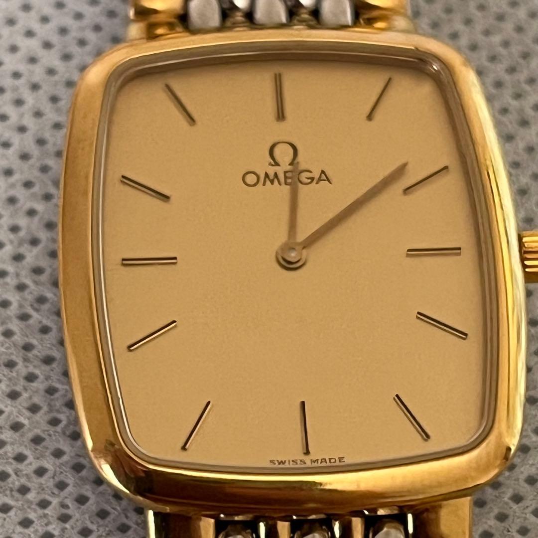 稼動✨美品✨OMEGA オメガ スクエアフェイス 時計 Ref.1451/438