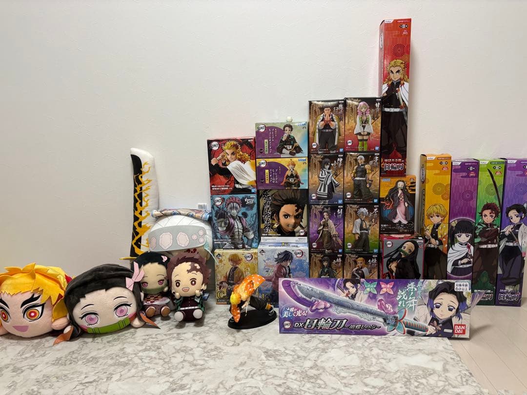 鬼滅の刃　まとめ売り　フィギュア　プライズ品　一番くじ