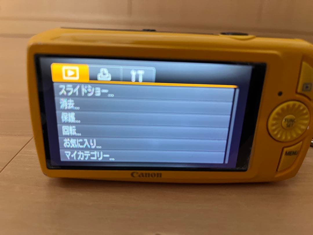 Canon IXY 30S イエロー 　レア物 美品　完動品