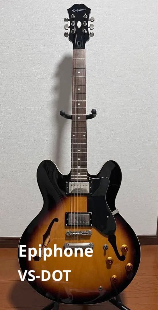 Epiphone エレキギター　セミアコ　Dot VS 335