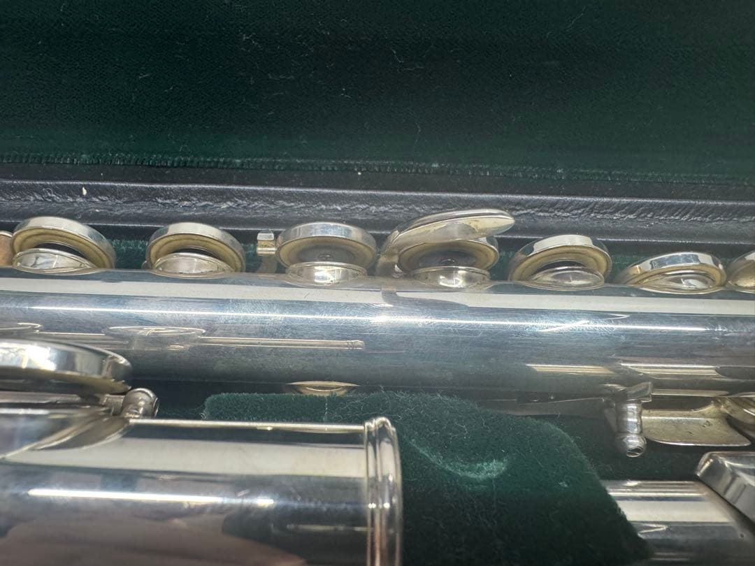 Pearl パールフルート PF-525 Eメカ リップ銀製 ケース付