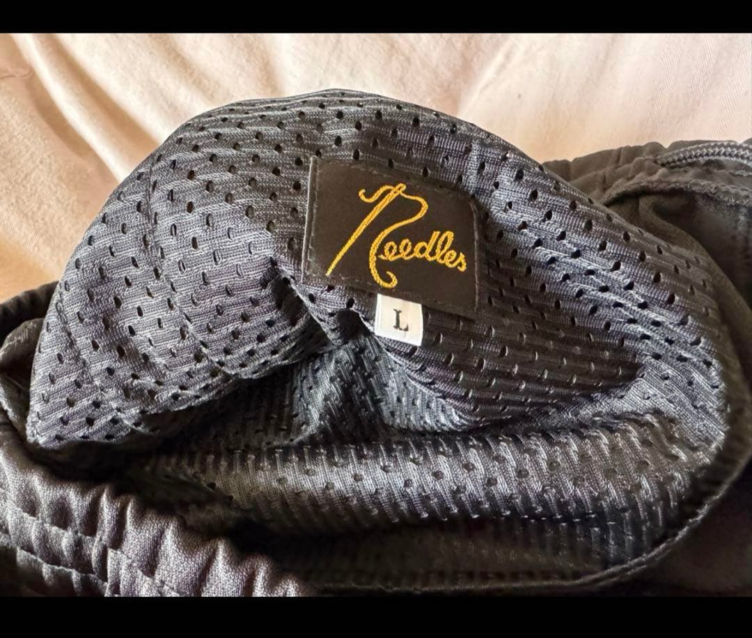 needles ヒザデルパンツ　studious別注　黒　L