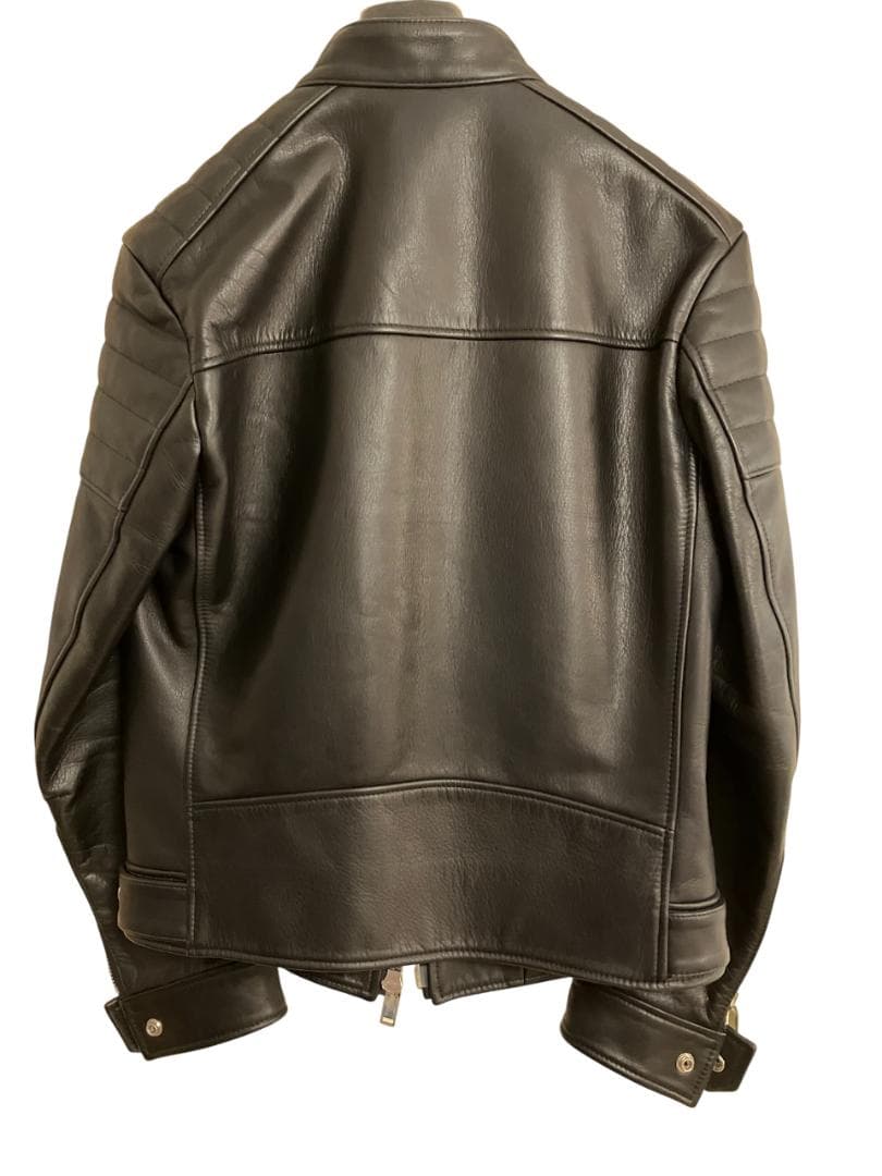 【kari】【FIXER】F2 シングルライダースジャケット（46）