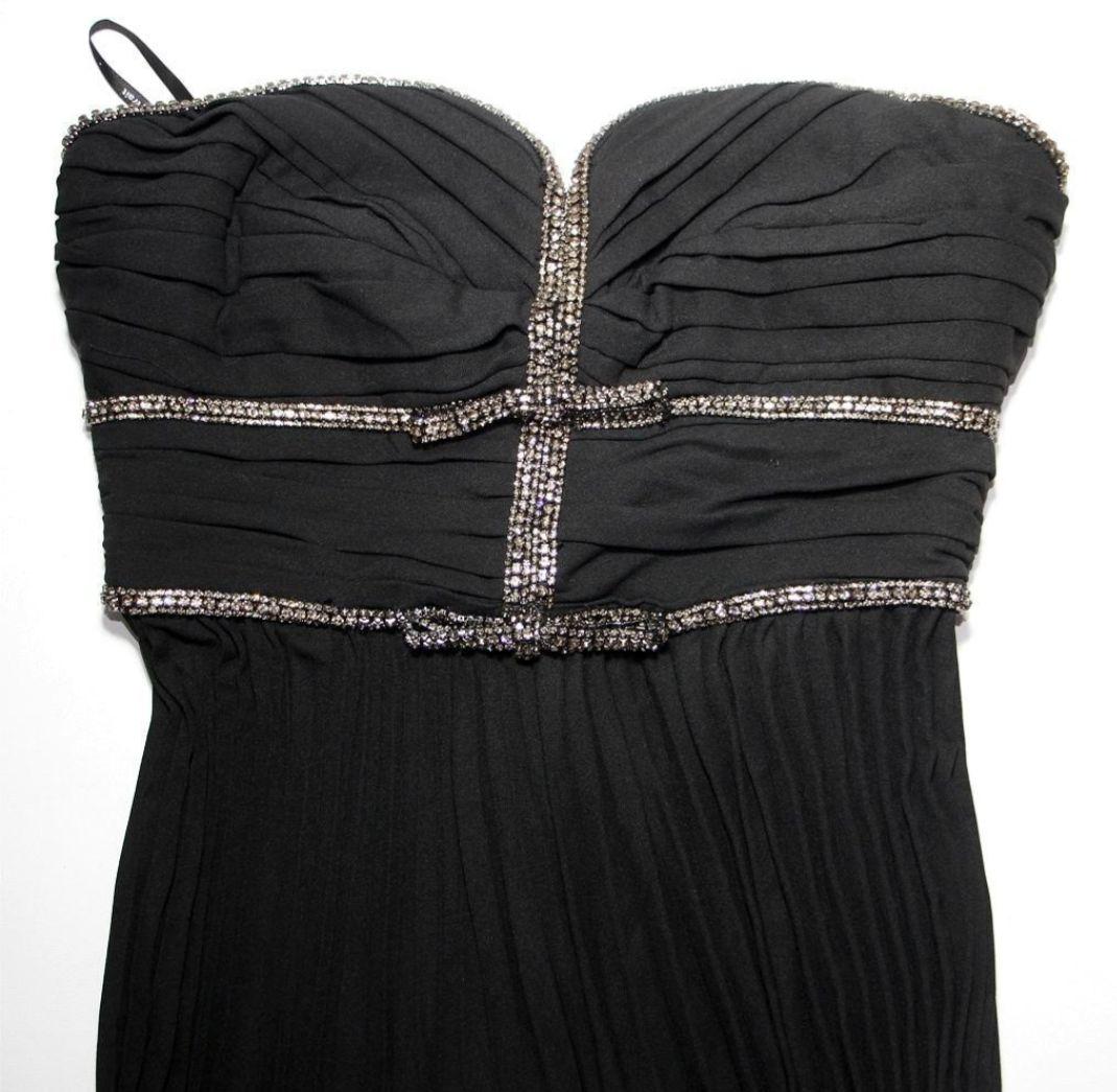 SELFPORTRAITブラック ベア ロングドレスUK4