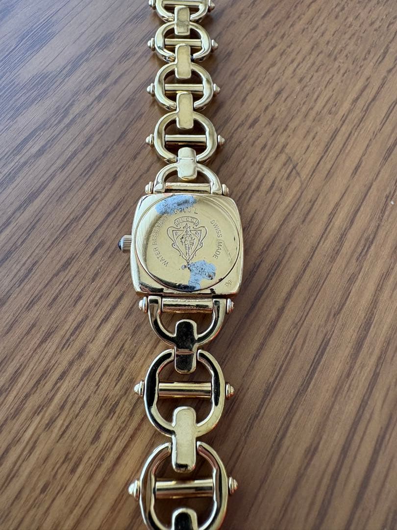 GUCCI ホースビット 6400L レディースウォッチ（ゴールドトーン）