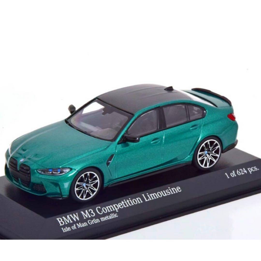 【624台限定・未開封】1/43 BMW M3 コンペティション グリーン