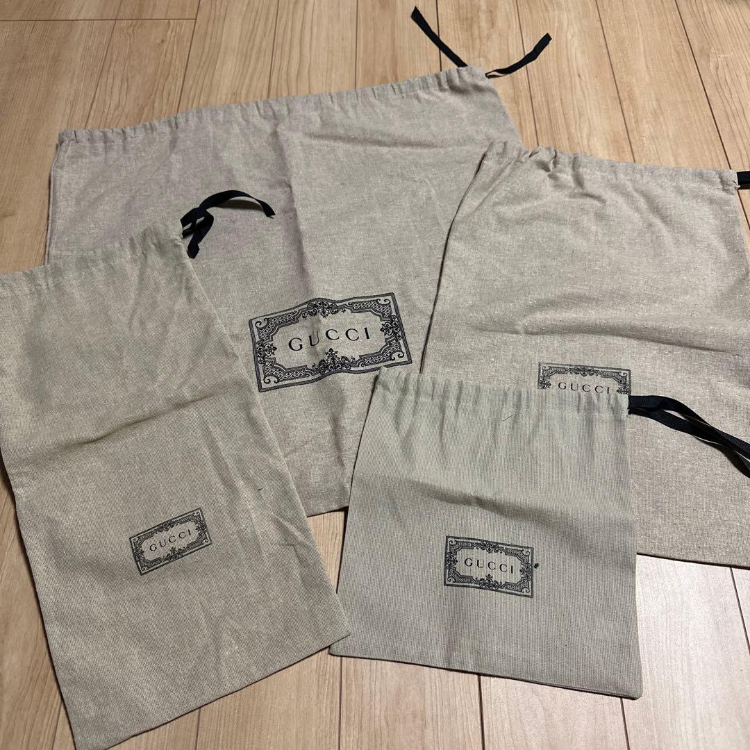 GUCCI グッチ 空箱 ギフトボックス 紙袋 ショップ袋 保存袋 付属品