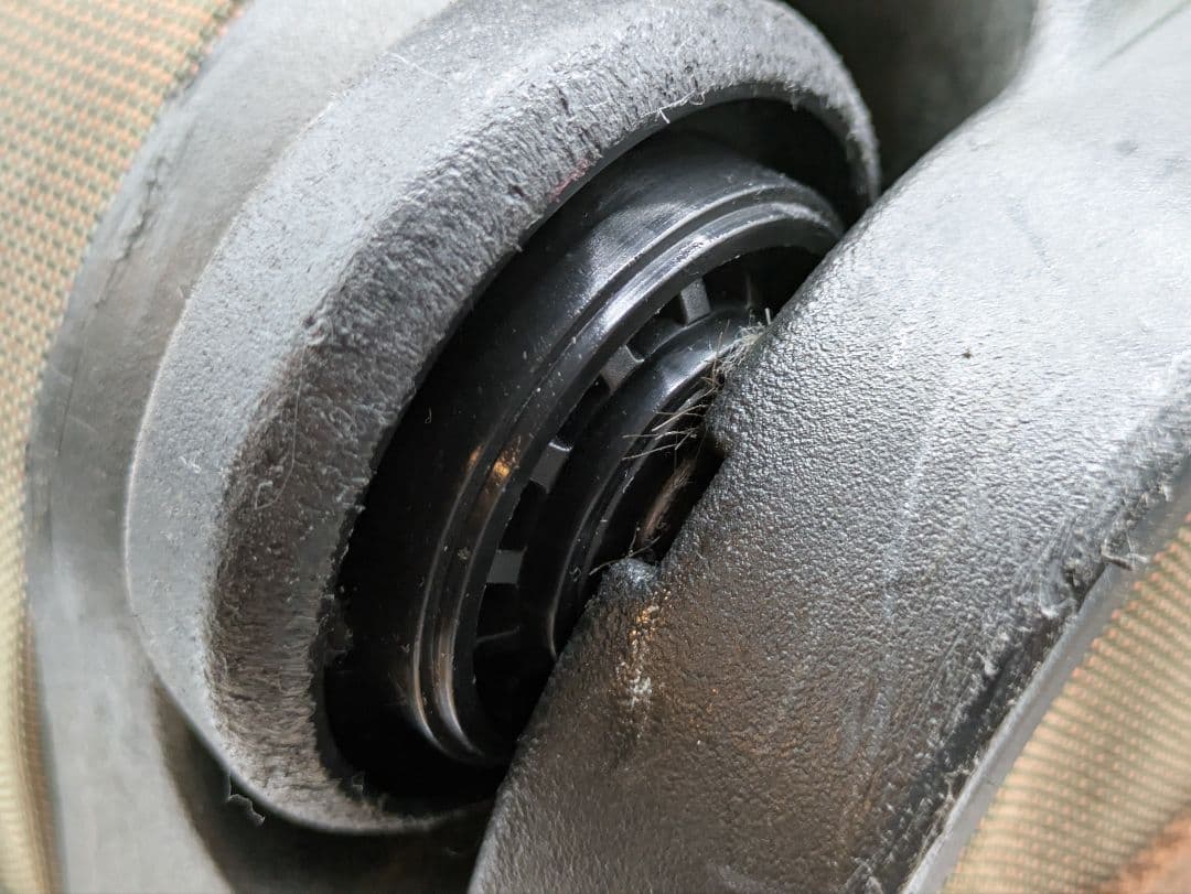 HERMES エールライン キャリーケース スーツケース ブラウン