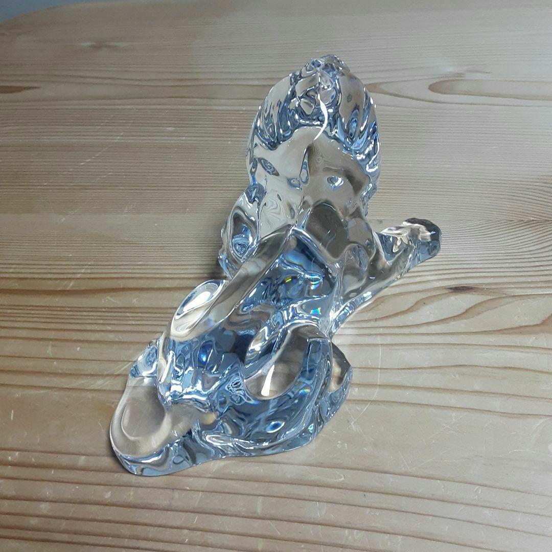 BACCARAT バカラ ライオン 置物