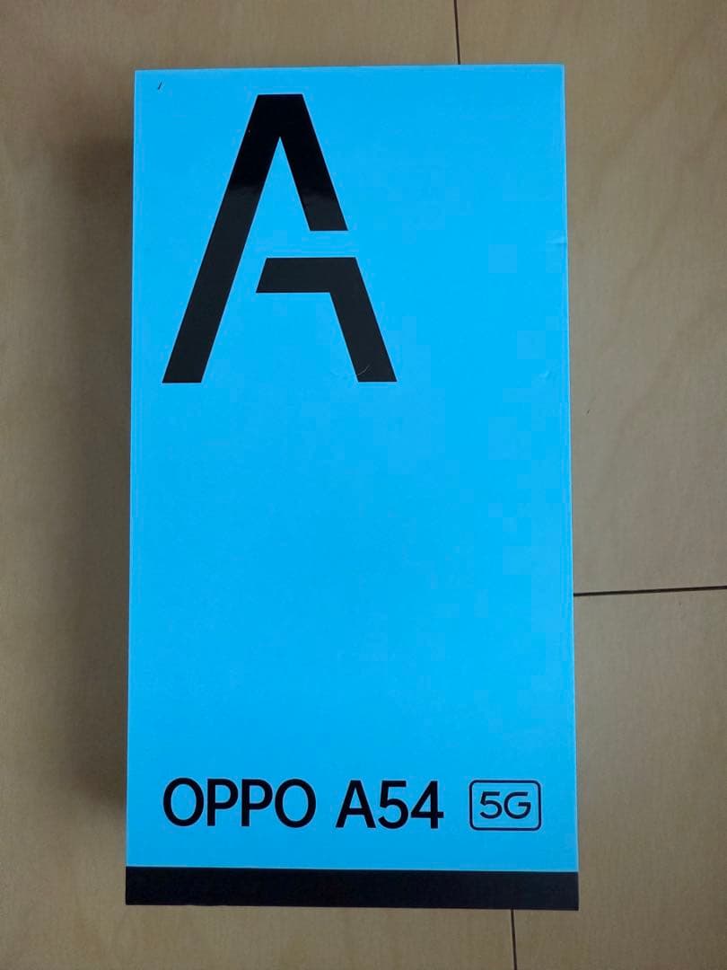 SIMロック解除済OPPO A54 5G（au版OPG02)シルバーブラック