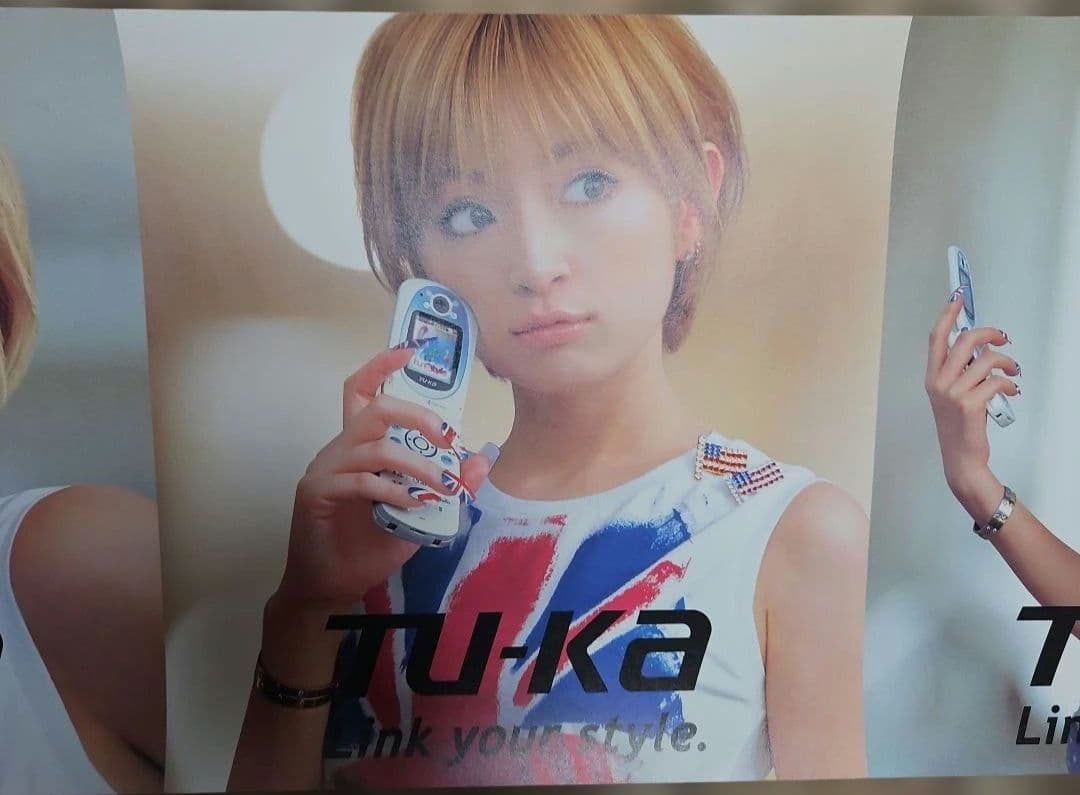 浜崎あゆみTU-KA ユニオンジャック ポスター