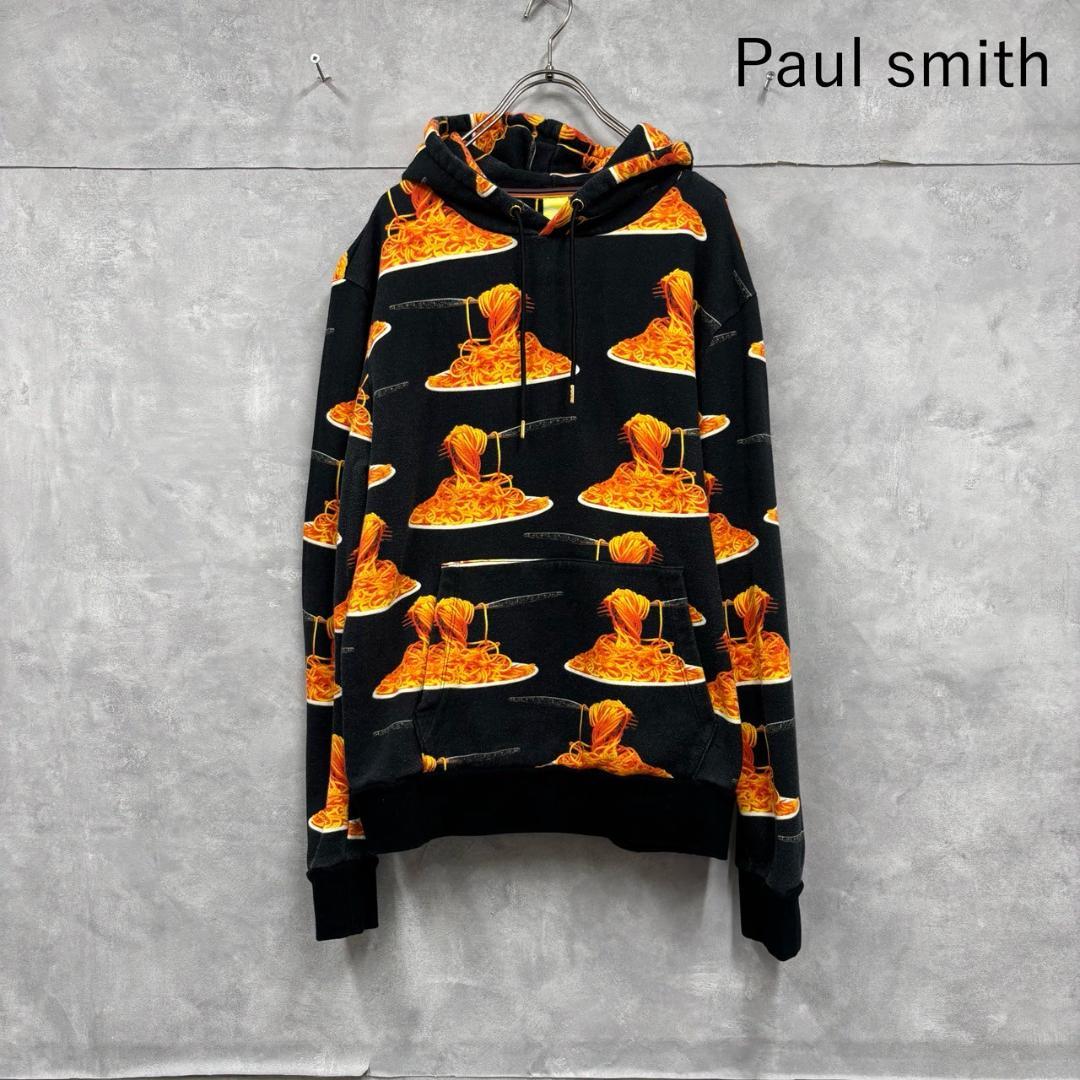 Paul smith ポールスミス スパゲティー柄 パーカー　日本製 N2467