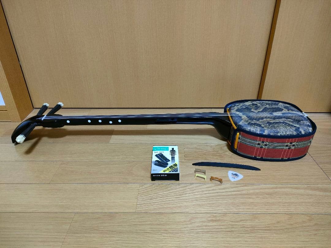 真壁型 人工皮三線セット 沖縄三線 琉球 三味線
