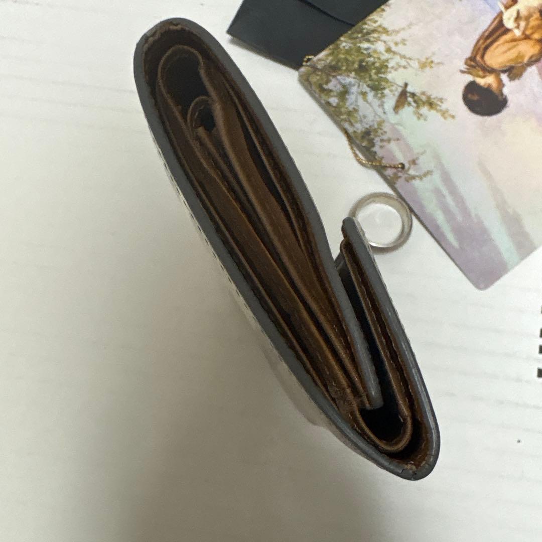 UNDERCOVER ワイヤー柄 ウォレット 三つ折り財布