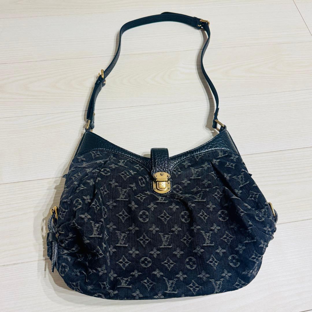 ルイヴィトン　モノグラムデニム　スライトリー　M95835 ショルダーバッグ
