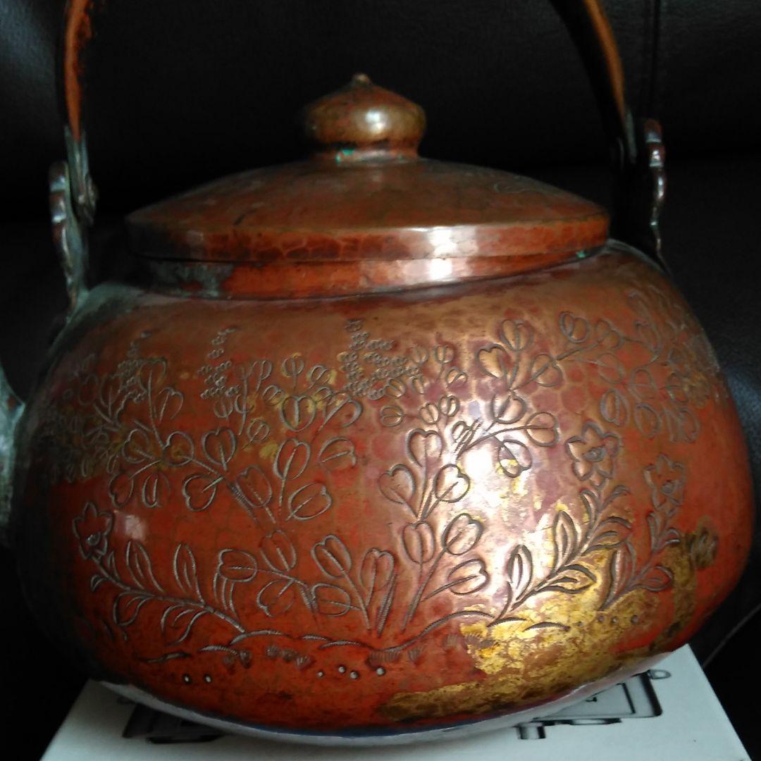 入手困難、銀座和光の手打ち銅製やかん