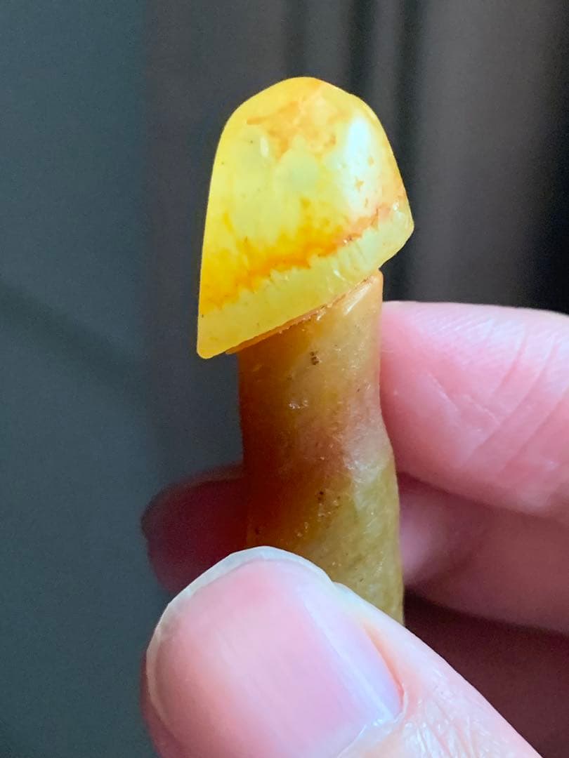 アラシャンゴビアゲート　蒙古瑪瑙　原石　水石　翡翠　オパール　根付　天珠 勾玉