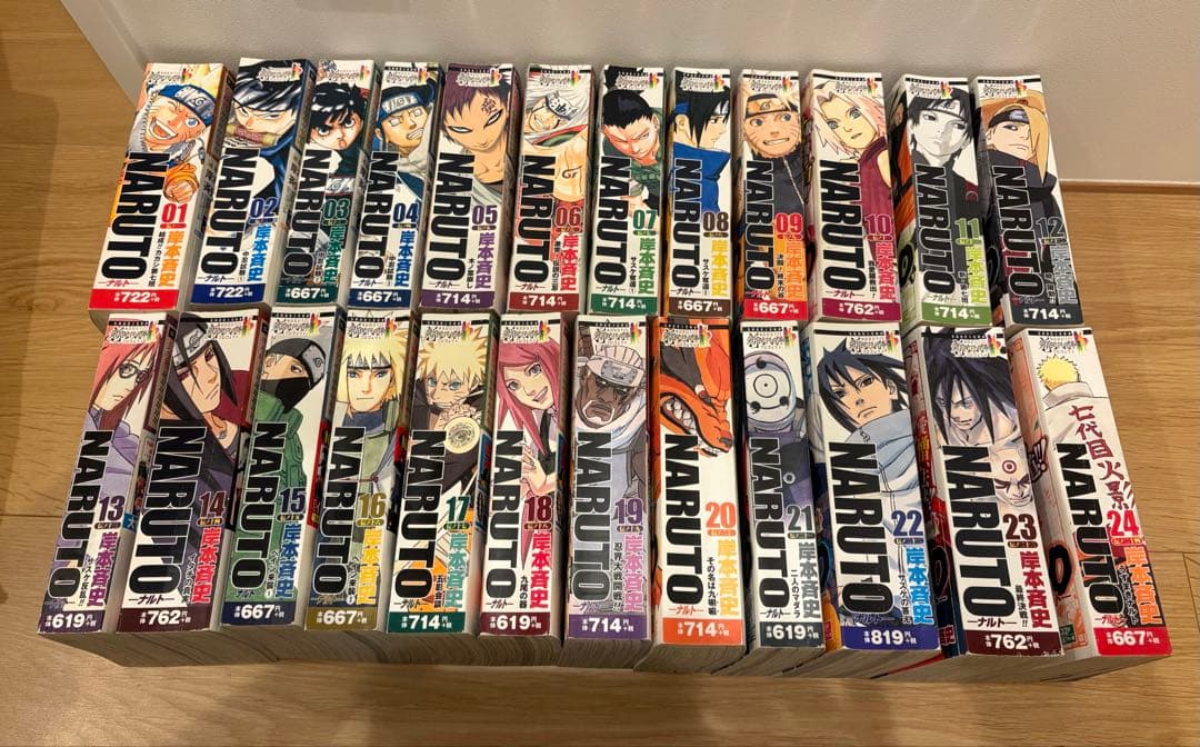【全巻初版】コンビニ版『NARUTO -ナルト-』全巻セット