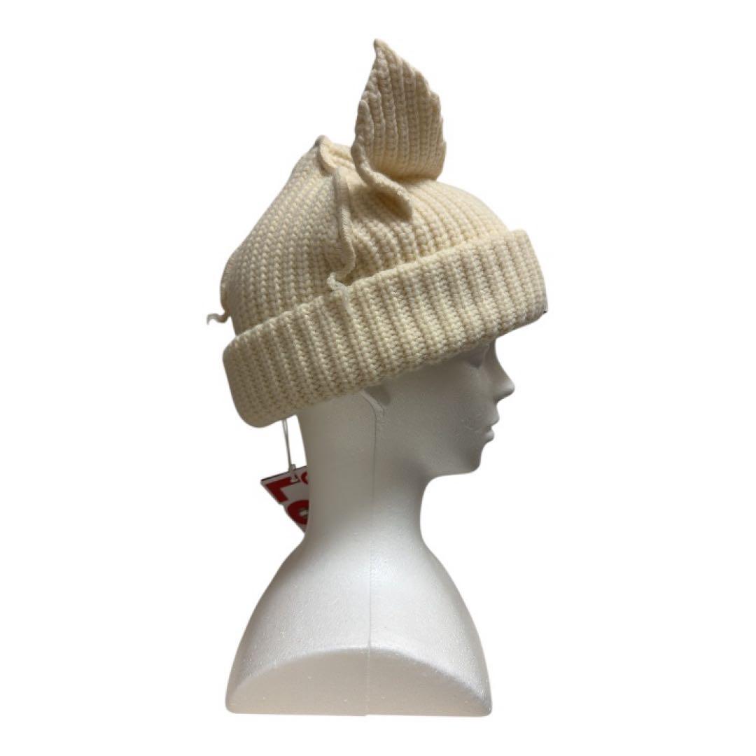 正規品Charles Jeffrey LOVERBOY 猫耳ビーニー 白