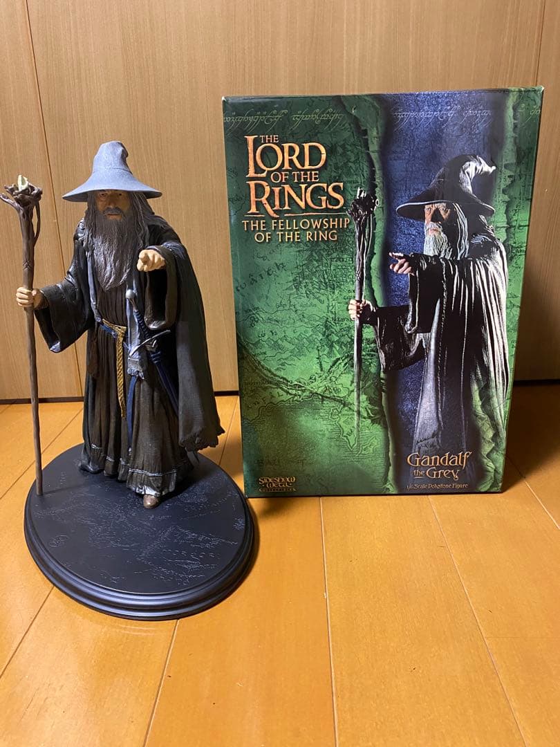 ロードオブザリング　SIDESHOW 灰色のガンダルフ　スタチュー WETA