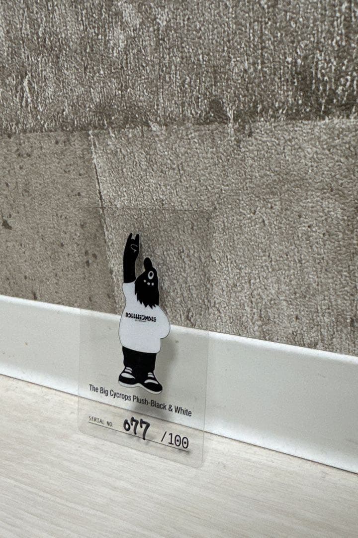 rolling cradle ぬいぐるみ サイクロプス君二代目ブラック