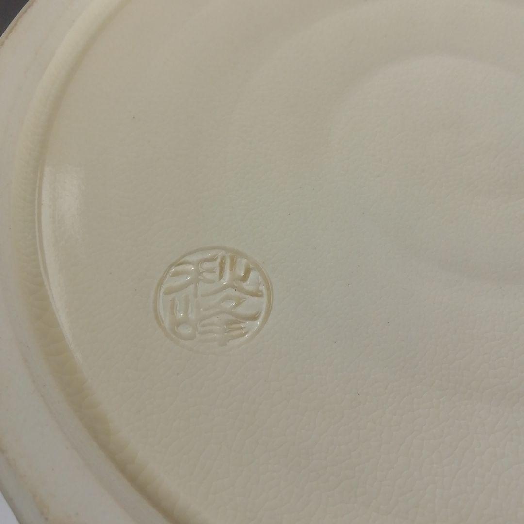 Ｔ９５６　水指　『仁清　唐子遊絵』『中村秋峰 造』『塗替蓋付』　共箱　茶道具