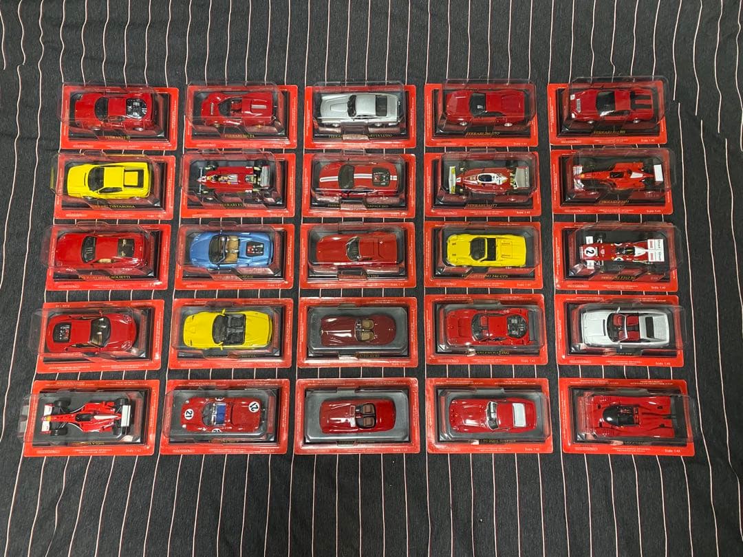 アシェット フェラーリコレクション1/43モデル 49台セット [ミニカー]+α