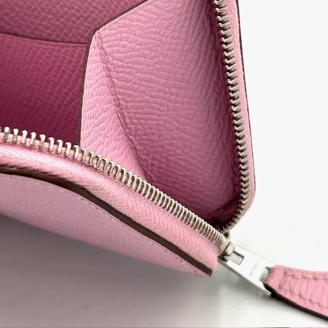 極美品 エルメス アザップミニ ヴォーエプソン ケース シルバー金具