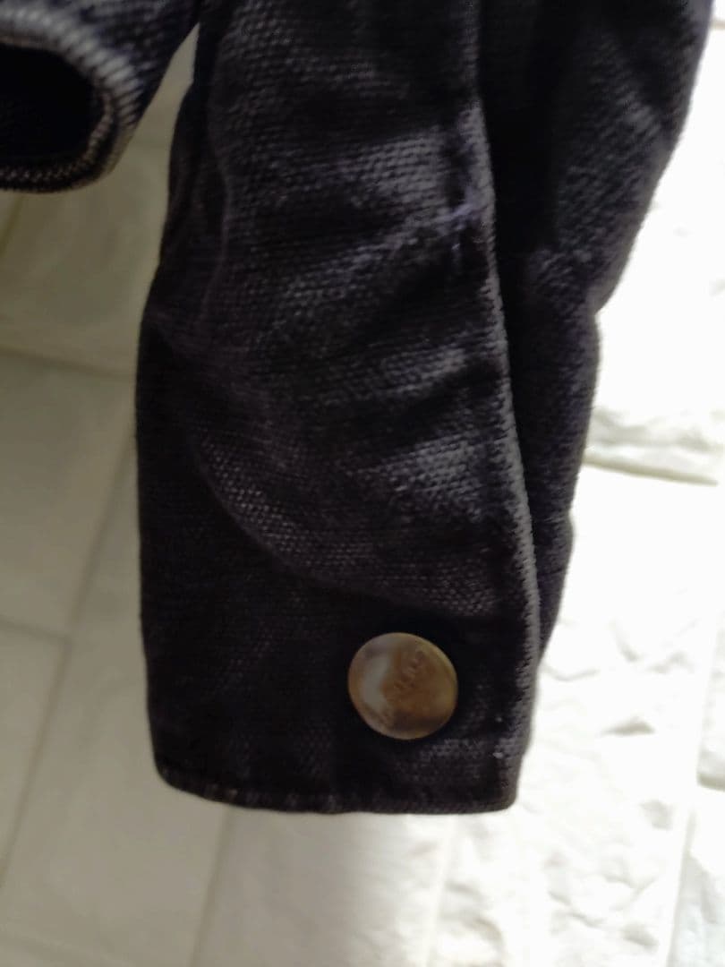 激レア80sUSA製カーハートデトロイトジャケット黒MジョニーデップJ430NX