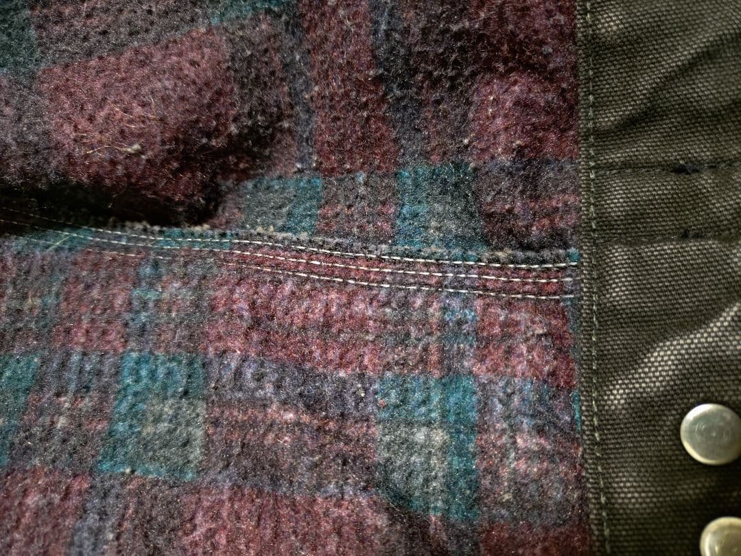 激レア80sUSA製カーハートデトロイトジャケット黒MジョニーデップJ430NX